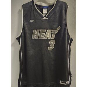 Vintage Y2K Reebok NBA Miami Heat Dwayne Wade #3 Jersey Youth XL 18-20 S